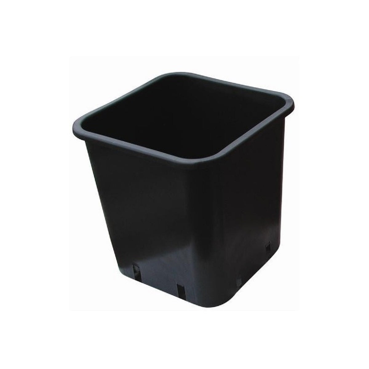 Pot carré en plastique 14 litres - 28x28x28.3cm